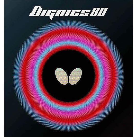 Butterfly Table Tennis Rubber Dignics 80 High Tension Back Rubber 06050