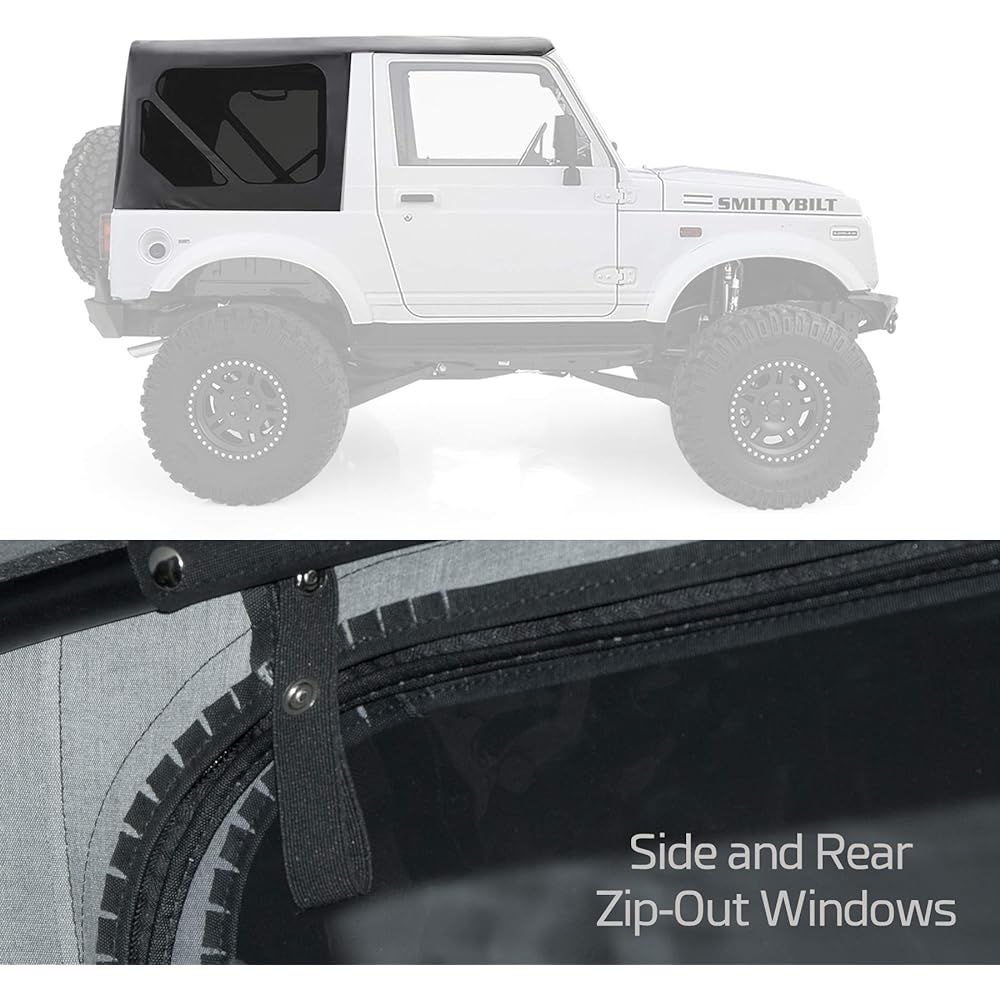 [SMITTYBILT Genuine] Suzuki Jimney 1986-1994 type Soft top smoke window