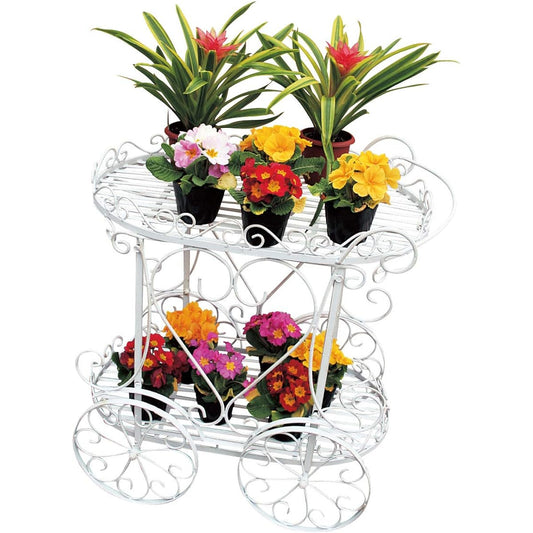 Toyo Sekiso Flower Wagon White Weight: 13 (kg) Plant Item 85745
