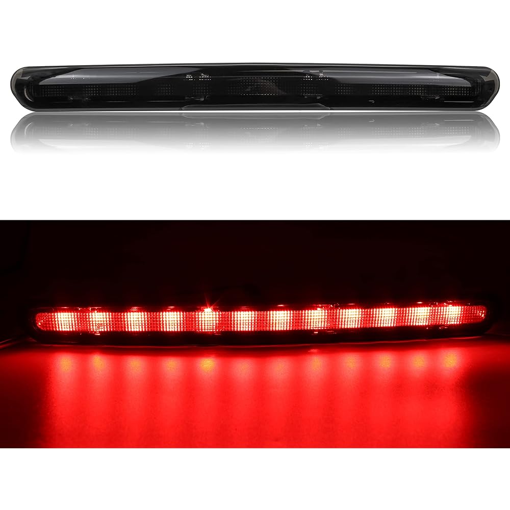 Black Smoke High Mount Stop Brake Light for Chevrolet Camaro since 2016