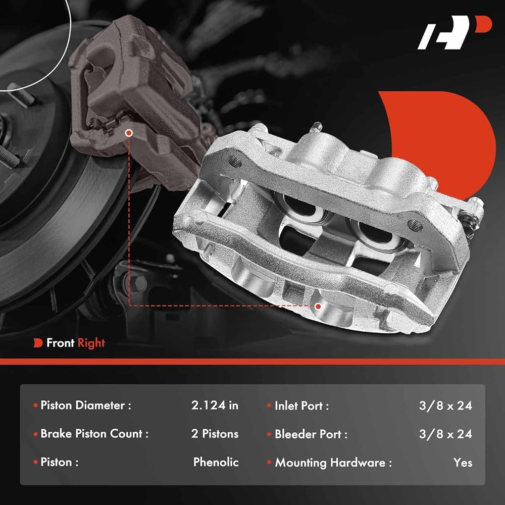 A-PREMIUM disc brake caliper with assembly bracket replacement FORD F-150 2010-2011 EXPEDITION Lincoln Navigator 2010-2019 Front Right right