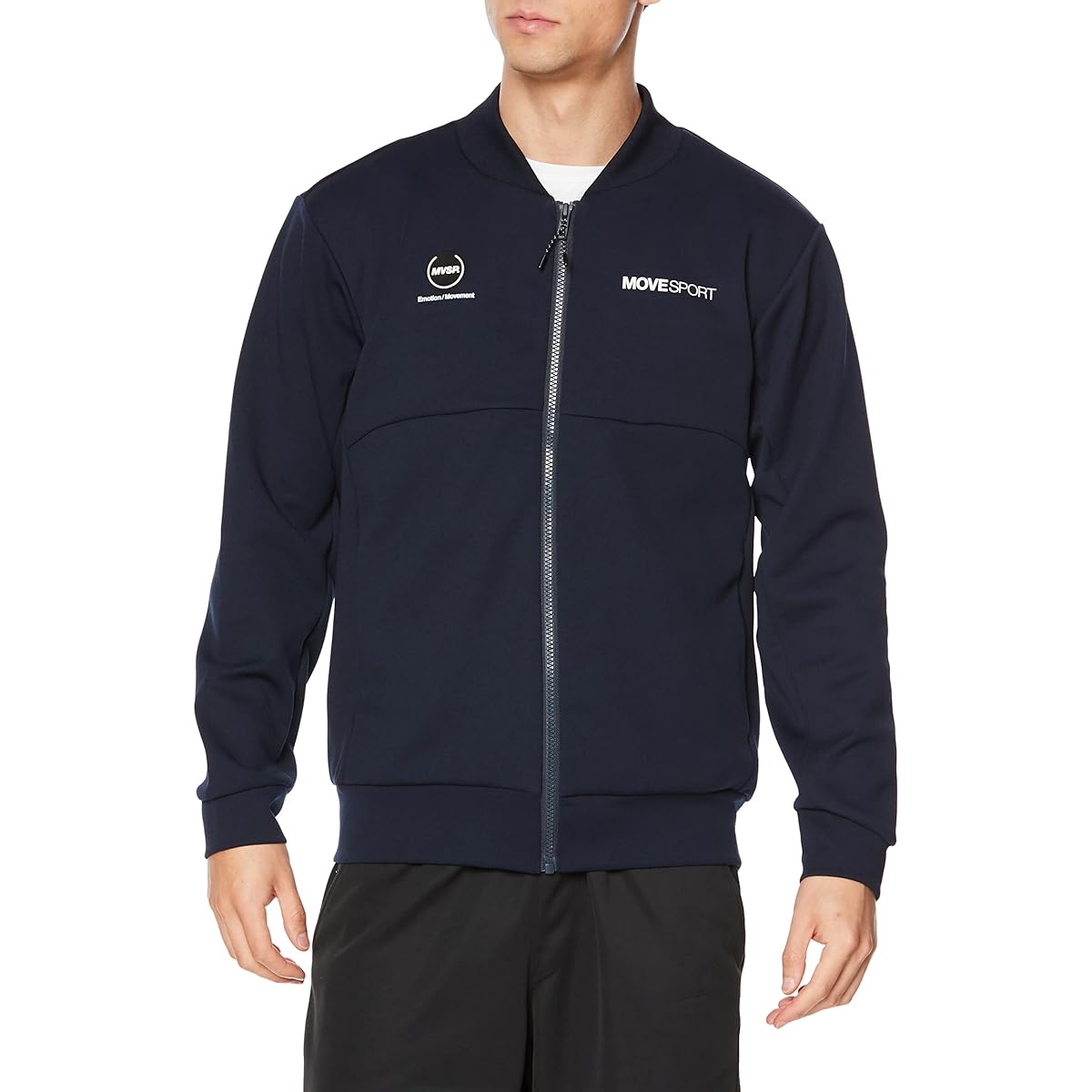 [DESCENTE] MOVESPORT Sweatshirt Harikoshi Stretch Back Logo Training Men's