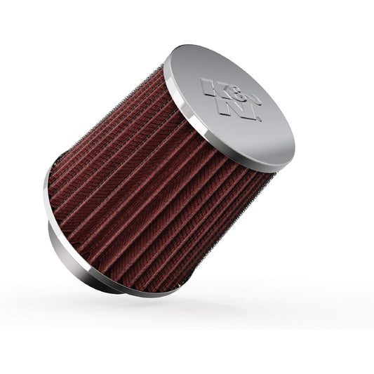 K & N Universal Lump On Air Intake Filter: High Skill, Premium, Exchange Air Filter: Flange Diameter: 2.75 inch, Filter Height: 4.5 inches, 1 inch length, shape: Round Tapard, RG-1003rd-LD-L