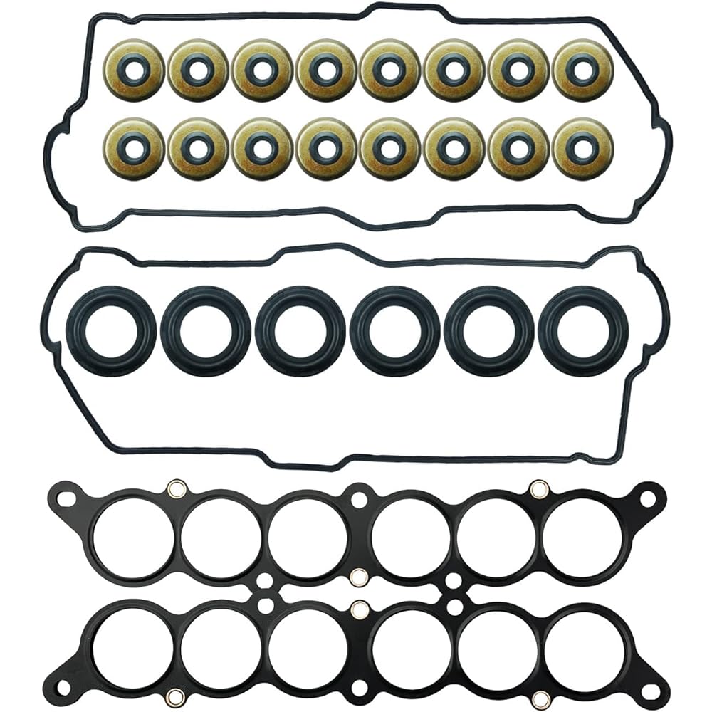 Engine Cylinder Valve Cover Gasket Set VC203 VS50422R MS 95899 Toyota 4Runner 3.4L 1996-2002 T100 3.4L 1995-1998 Tacoma 3.4L 1995-2004 Tundra 3.4L 2000-2000 4 4