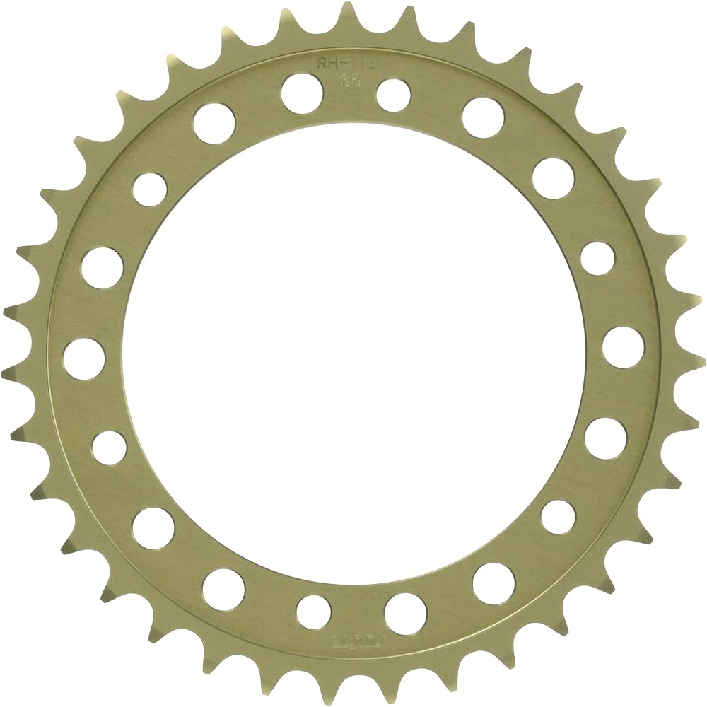 SUNSTAR rear sprocket part number RH-119-35 (520 size/35T) CBR250R, CB250F, XJR400R, TZR250, RZ250R, etc.