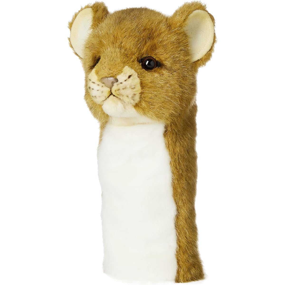 Hansa Head Cover Brown HANSA Utility Stuffed Animal Lion BH8176