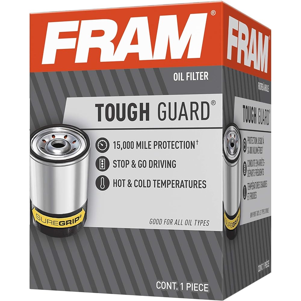 FRAM TOUGH GUARD TG3593A-1 15K Mile Changed interval Passenger Spin-on Oil Filter