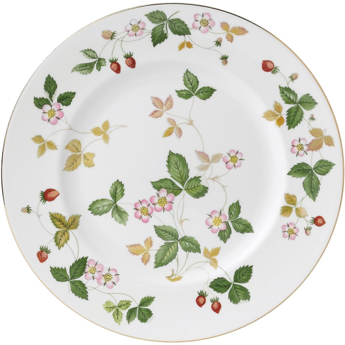 [Regular Imported Product] Wedgwood Wild Strawberry Plate Dish 18cm Wedding Gift Present 50105501007