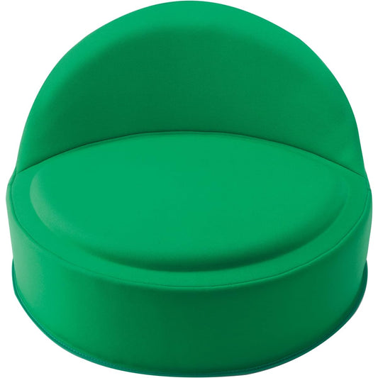 EXGEL Floor Punifit Lime Cushion Floor Doesn't Hurt Your Butt Made in Japan Cute Round Mini Seat Chair for Lower Back Pain Prevention and Knee Pain Prevention