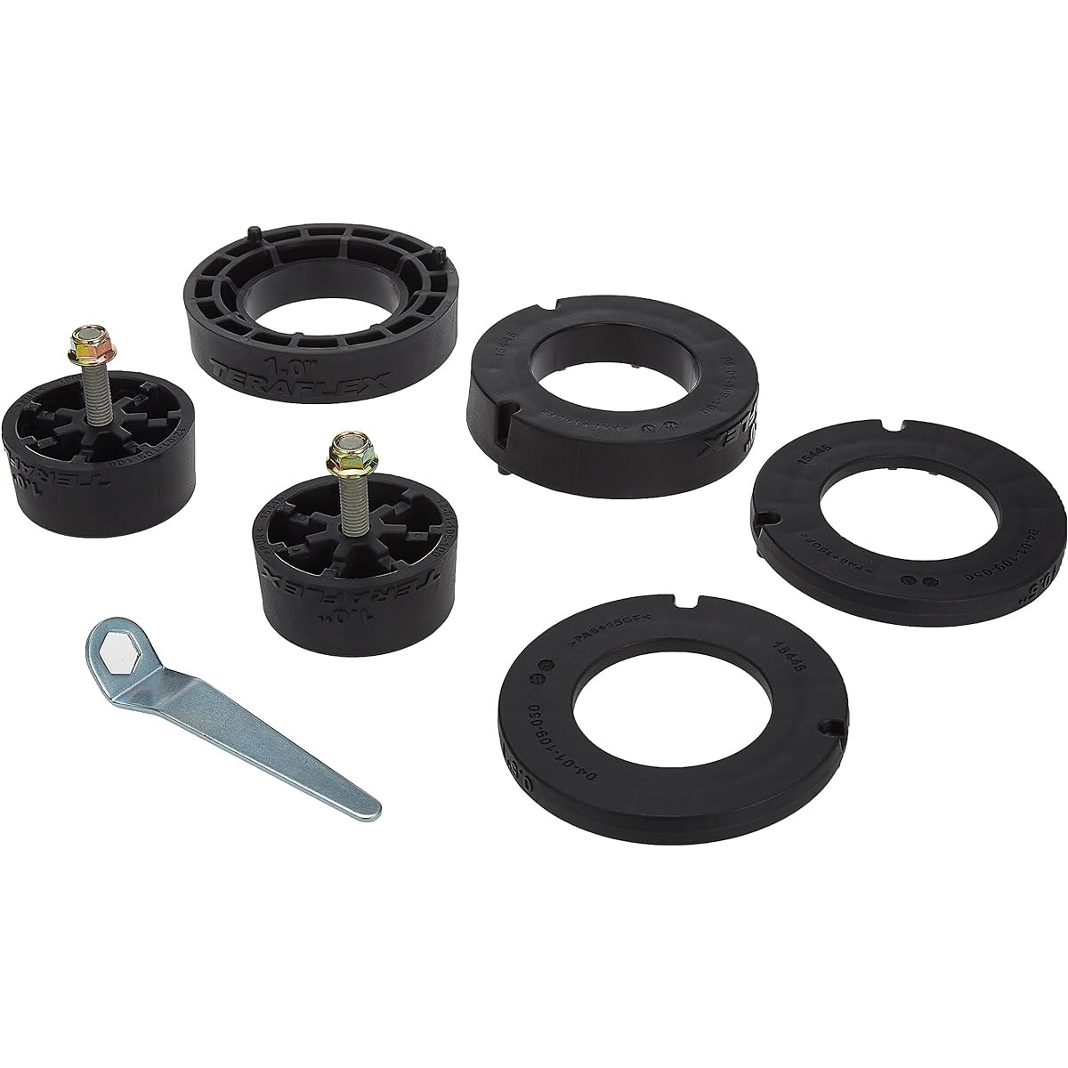 TERAFLEX 1155300 JT: 1.5 inch performance spacer leveling kit -No shock absorber