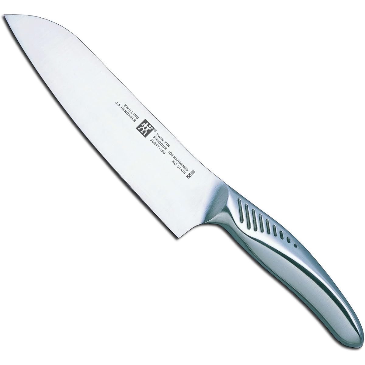 Zwilling "Twin Fin Multipurpose Knife 180mm" Santoku Knife Stainless Steel Made in Japan 30847-180