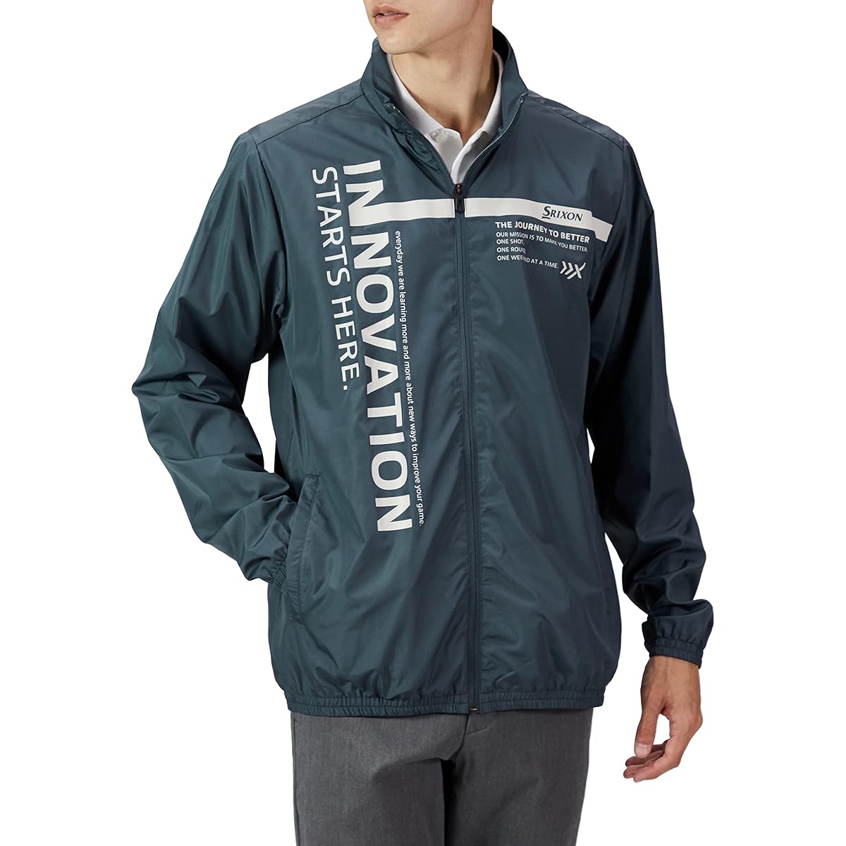 [SRIXON] 21 Fall/Winter Model Golf Blouson Wind Jacket Water Repellent Windproof RGMSJK03 Men's