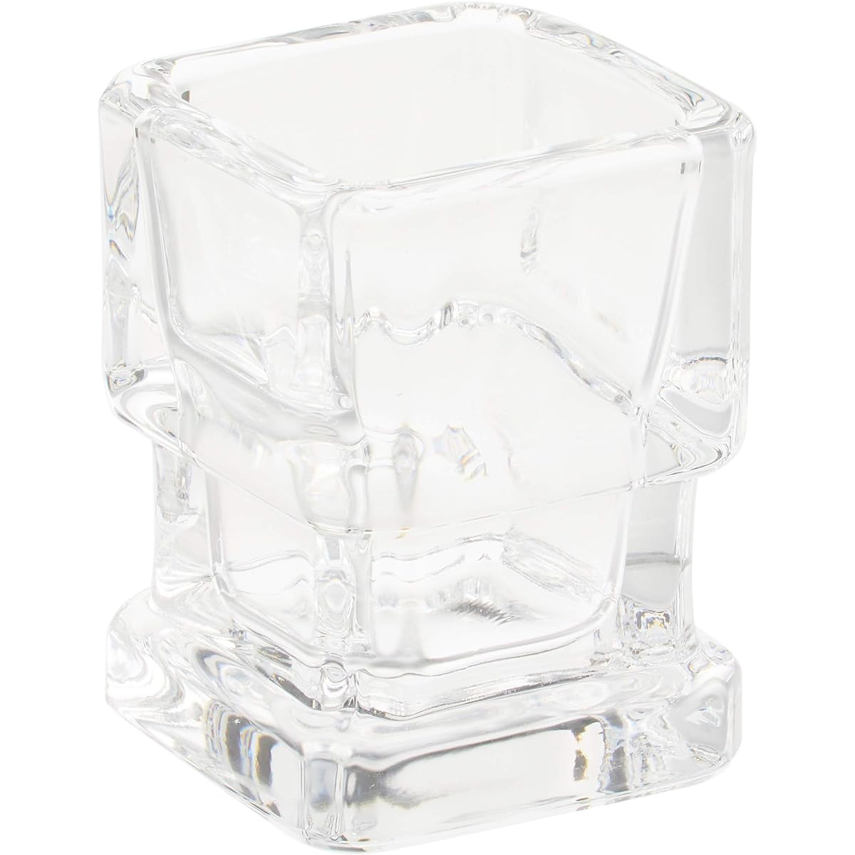 Adelia toothpick holder, clear, maximum 4 x height 5.5cm, toothpick holder, set of 6, made in Japan F-70075
