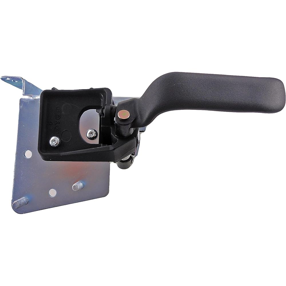 DORMAN 80596 rear passenger seat side interior door handle Chevrolet/GMC model compatible black texture processing