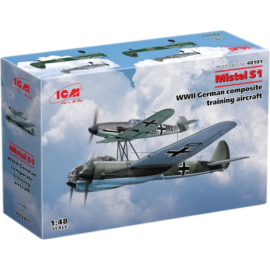 ICM 1/48 German Air Force Myster S1 Plastic Model 48101