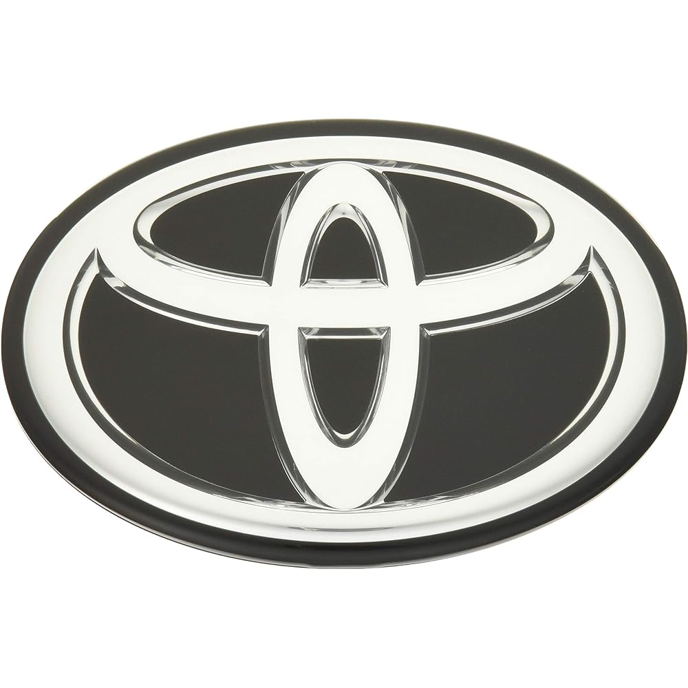 Toyota GR genuine Toyota mark emblem W130 plated general purpose genuine