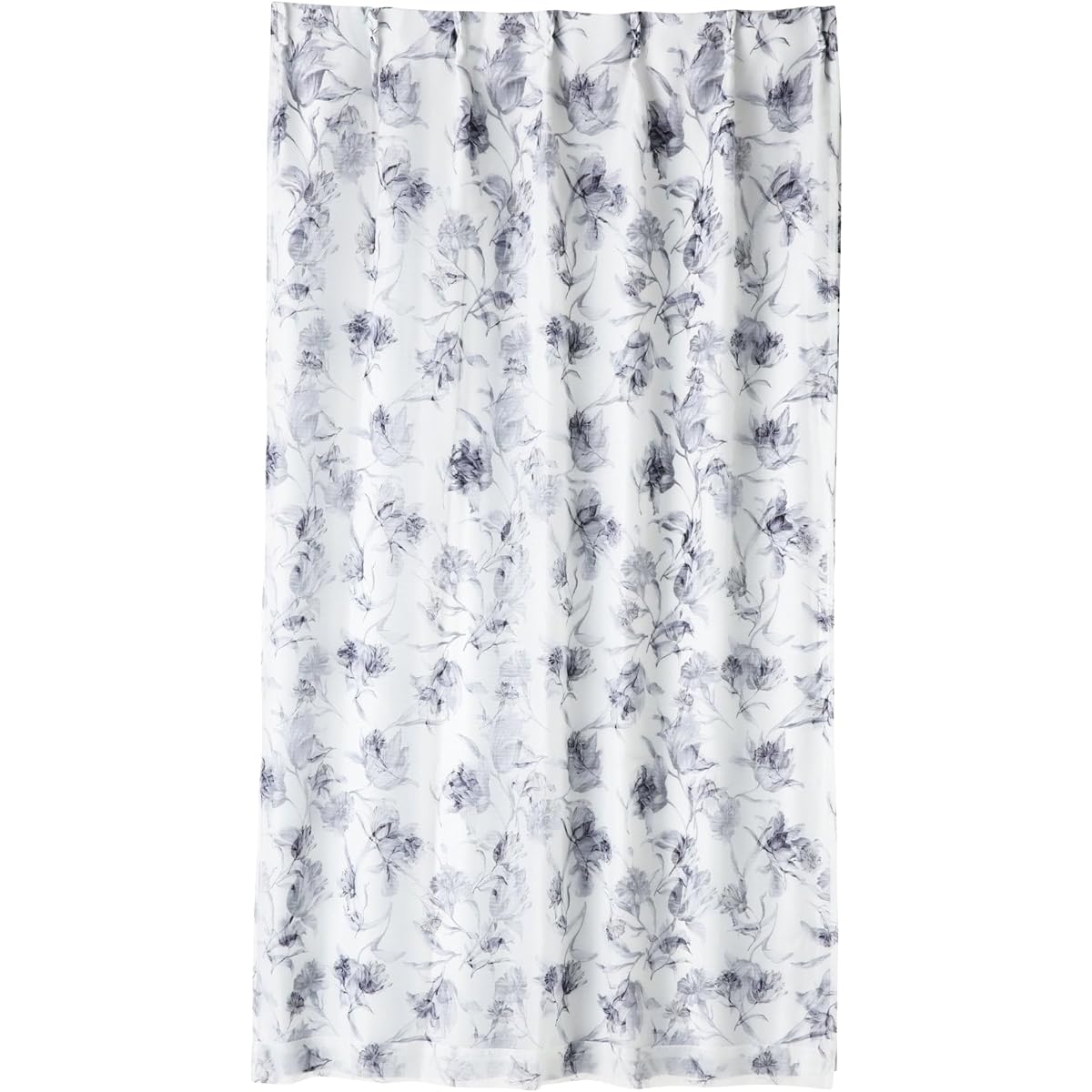 Francfranc Lilia Double Curtain Gray H135×W100cm (Lace & Drape