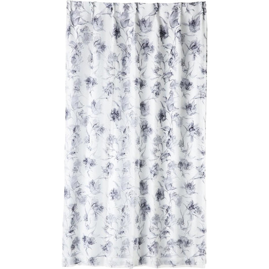 Francfranc Lilia Double Curtain Gray H135×W100cm (Lace & Drape