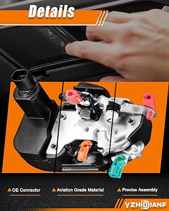 YZHIDIANF Upgrade 931-634 Front left driver seat side Powered Alock actuator motor compatible model: -Dodge Rum 1500 1994-2002, RAM 2500 1994-2002, RAM 3500 1994-2002, DLA1303 DLA580 55 1AB (1AB (1AB) 1AB (1 Pack)