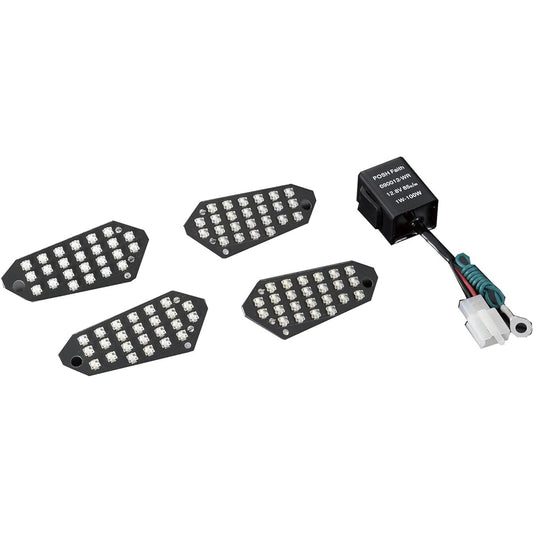 POSH Motorcycle Supplies Turn Signal LED Conversion Kit 4 Pieces DAEG 072008