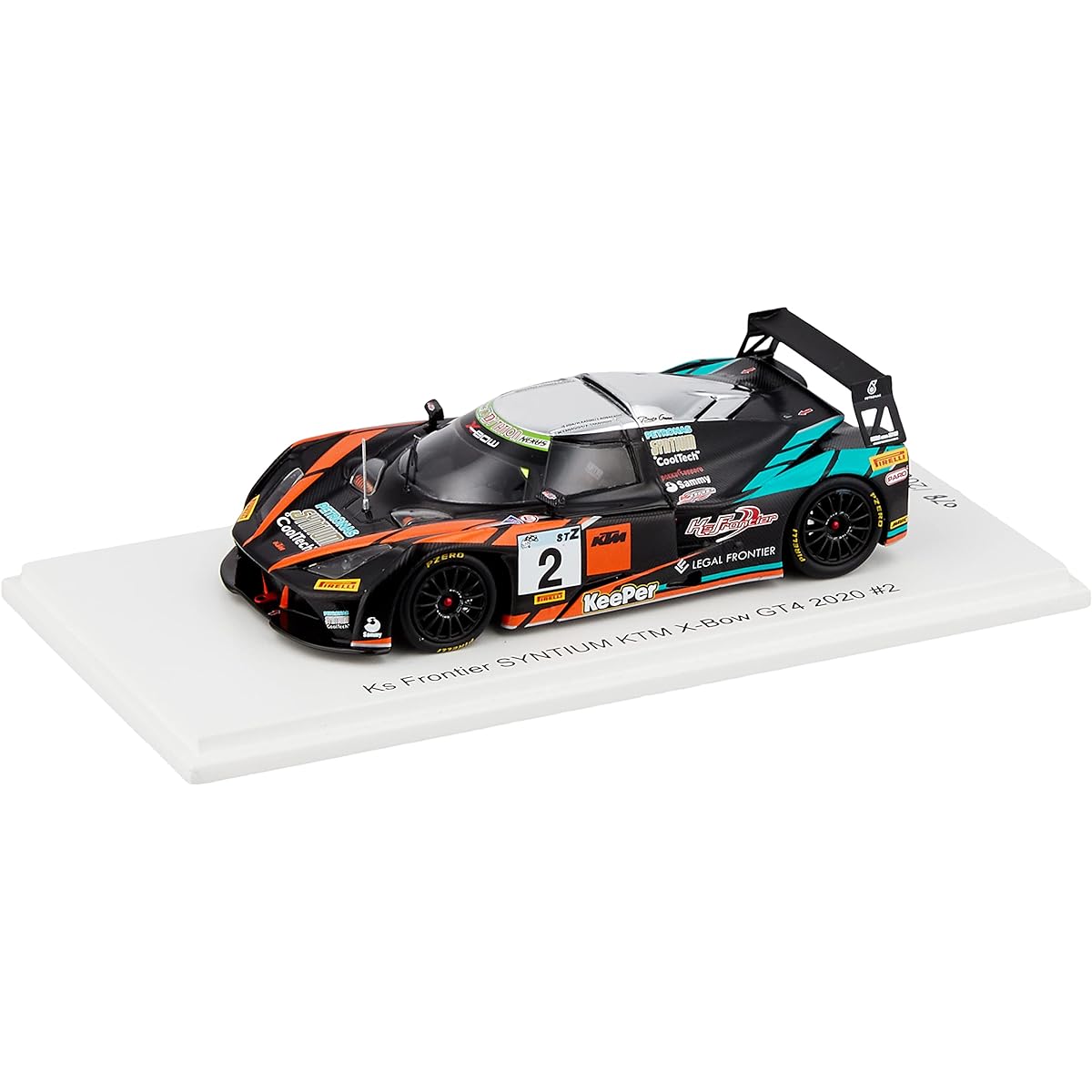 Spark 1/43 BoostGear special order product Ks Frontier SYNTIUM KTM X-Bow GT4 Super Taikyu 2020#2 Finished product BG002