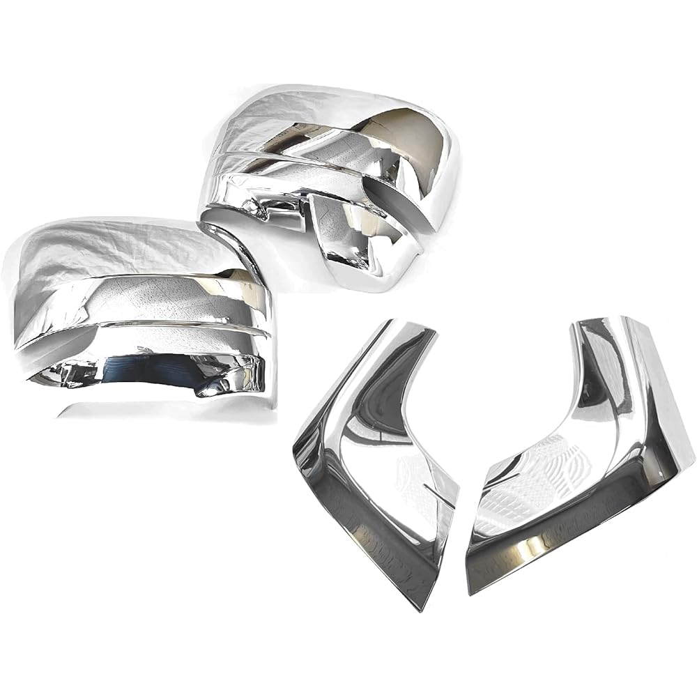 CGP Door Mirror Cover/Front Corner Cover Set Paste Plating S700V S710V Light Truck Hijet Truck Jumbo Extra Extra Car with Genuine Turn Signal Mirror CGP5758-5756-SET