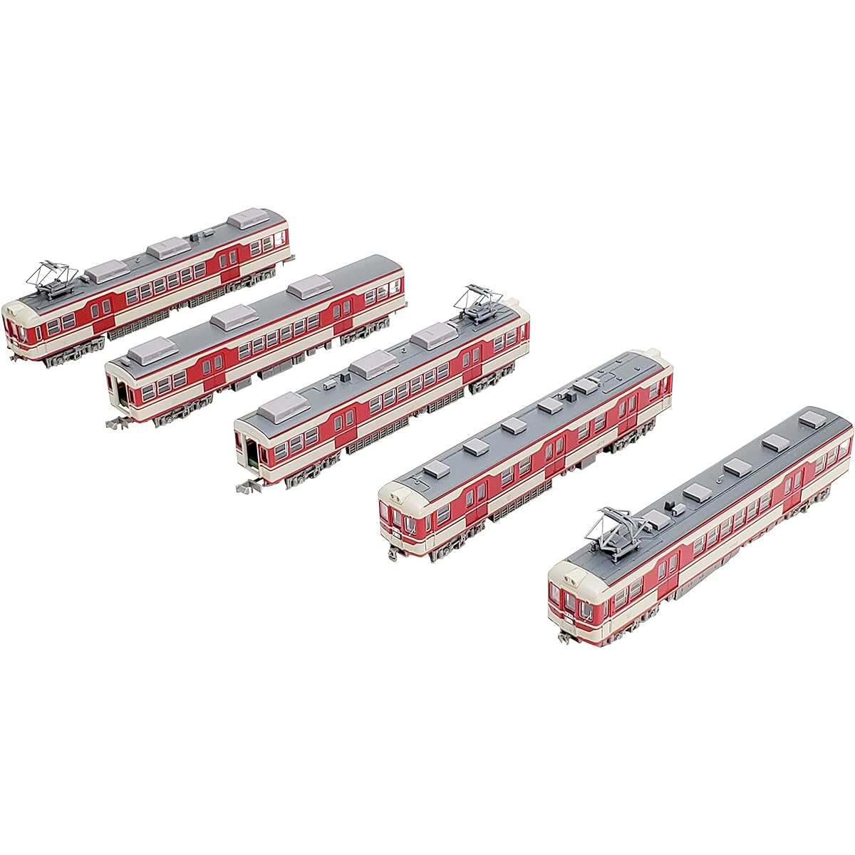 Railway Collection Iron Collection Kobe Electric Railway 1000 Series 1072/1062+1119 Formation 5-Car Set Diorama Supplies 322788
