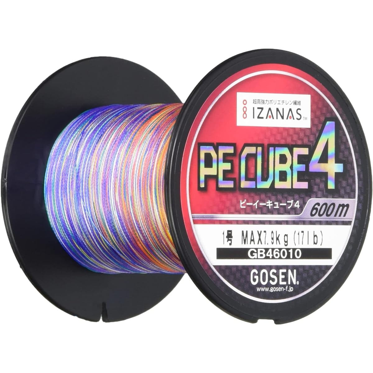 GOSEN Line PE CUBE 600m 1.0 GB46010