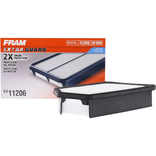 FRAM EXTRA GUARD CA11206 Replacing engine Air Filter Hyundai and Kia Model Up to 12 months or 12,000 miles protection