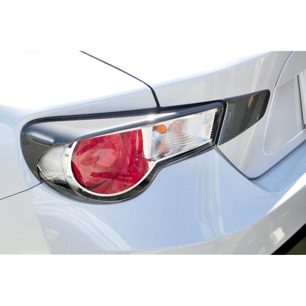 SecondStage Toyota 86 ZN6 Early Tail Light Garnish Carbon Style T152D1C