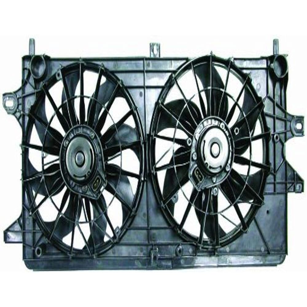 DEPO 336-55007-000 Engine Cooling Fan Assembly (This product is an aftermarket product. Not manufactured or sold by the OE car company)