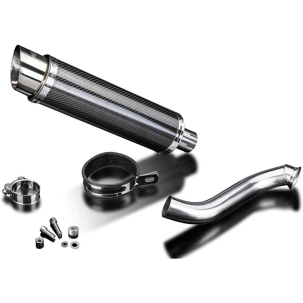 DELKEVIC Slip-on Carbon Muffler KTM 690 DUKE 2012-2018 350mm KIT26HM