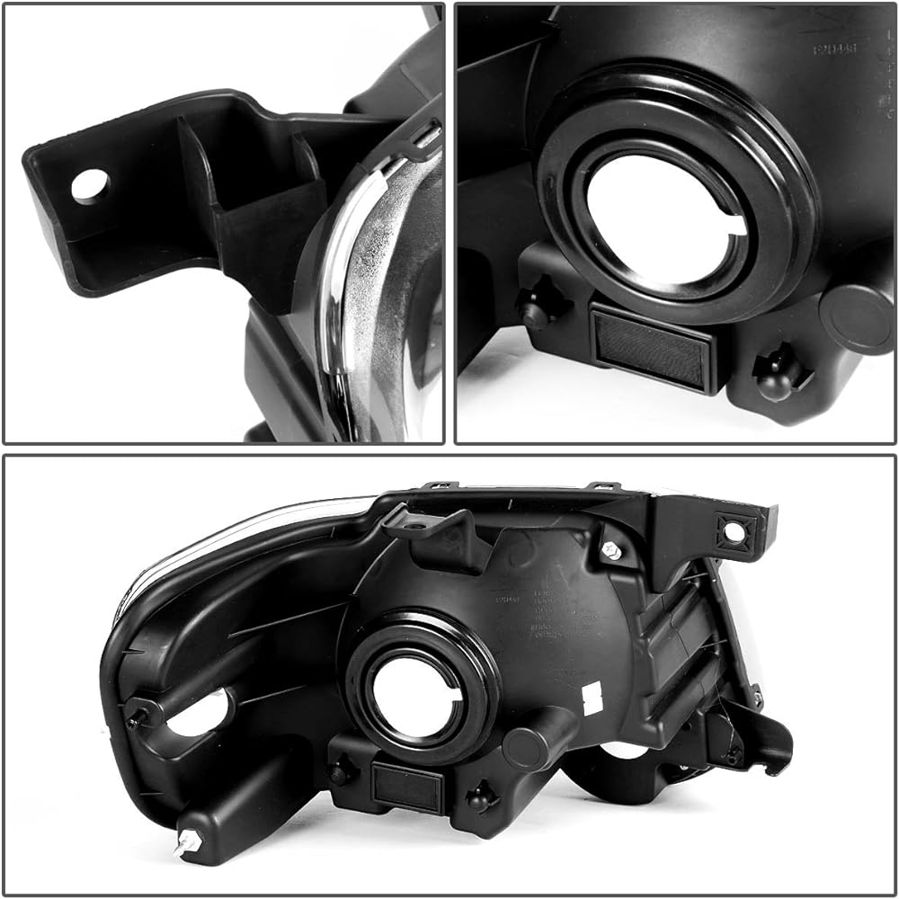 DNA MOTORING HL-OH-FEXP06-SM-Am Smoke Lens Amber headlight replacement 06-10 Explorer for Explorer