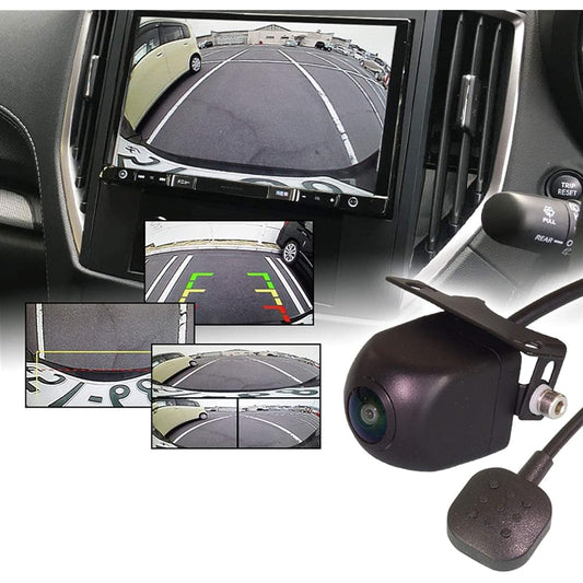 Back camera multi-view camera ultra wide angle horizontal 180° side display switching back link guideline normal image mirror image in-vehicle 12V 24V CAM22