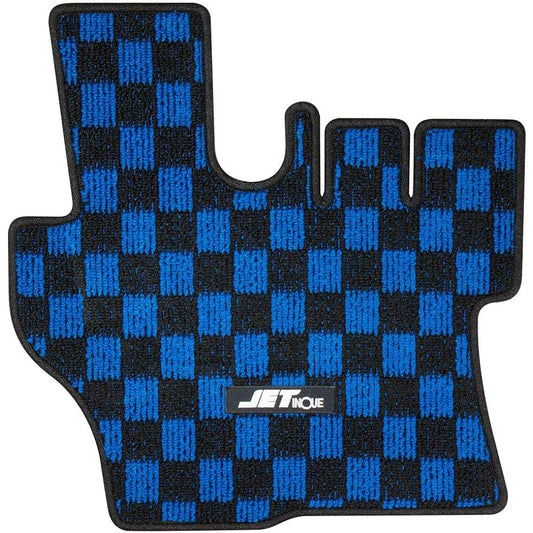 JET INOUE NEW Hello mat check pattern Perfect Quon Blue/Black R 523209