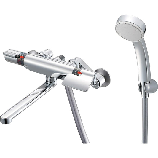 SANEI Thermo Shower Mixer Faucet Plated Insulation Type SK181AD-13-EC Silver