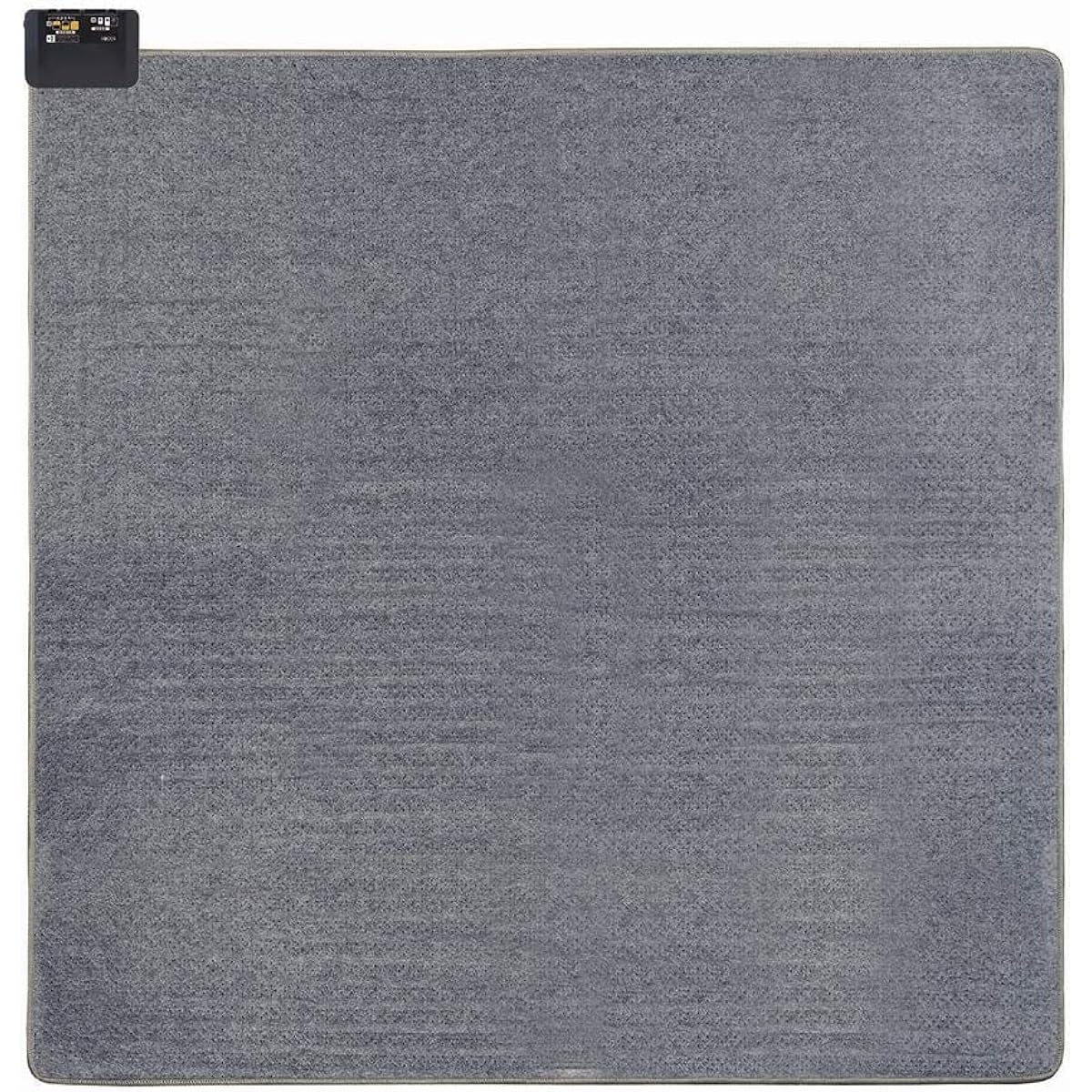 KODEN Hot Carpet, 2 Tatami Mats, 176 x 176 cm, Main Unit, Folds Small, Energy Saving, Heating Surface Switching, 8h OFF, Slide Temperature Adjustment, Dani Clean, Square, Gray VWU201H-A