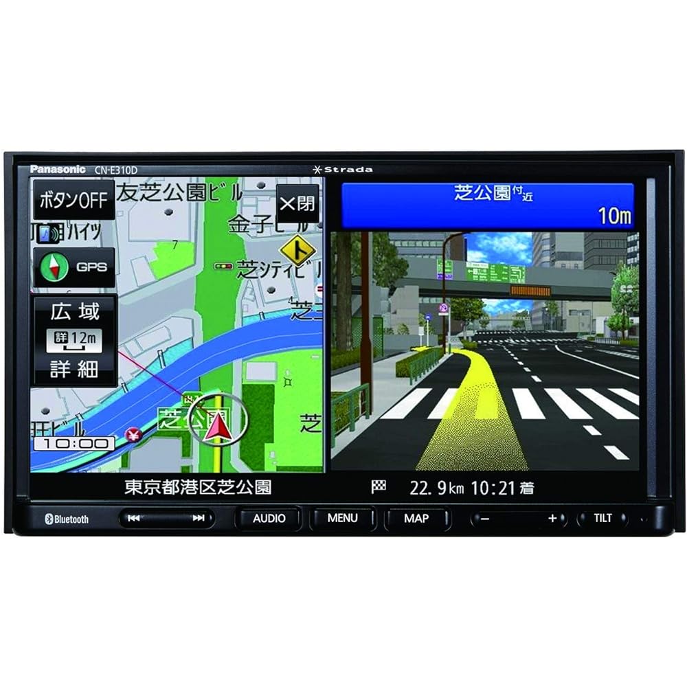 Panasonic Car Navigation Strada CN-E310D E Series One Seg/VICS WIDE/SD/CD/Bluetooth 7V Type CN-E310D