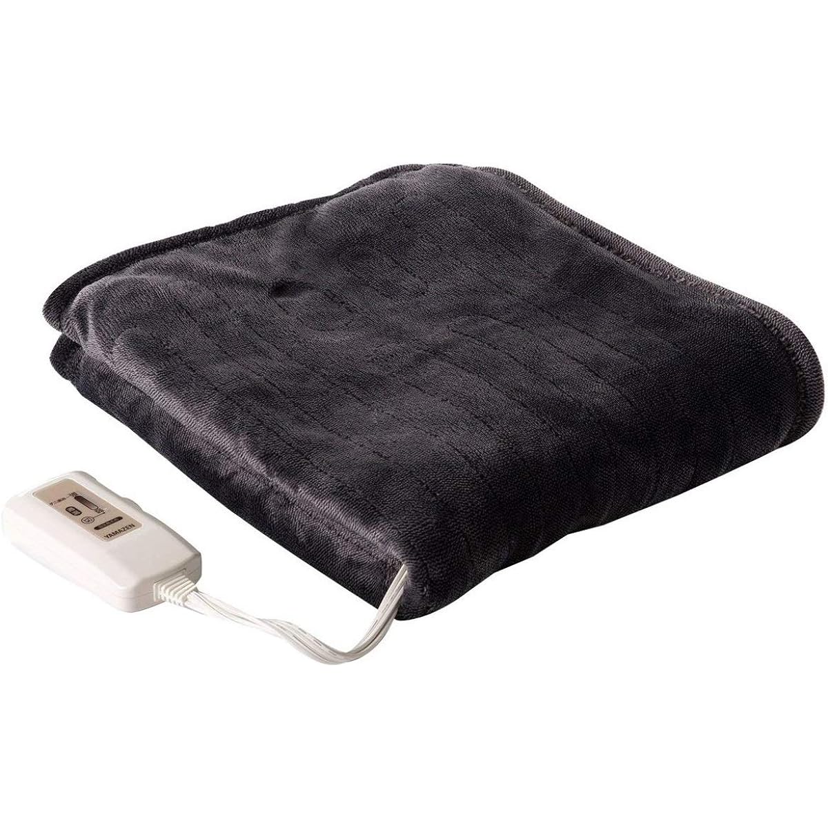 [Yamazen] Soft and Soft Electric Blanket (Washable) (140 x 80 cm) (Mixed Flannel Material) Black YMS-MF32