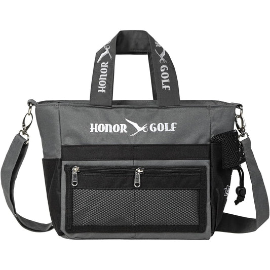 HONOR GOLF Golf Round Bag Golf Cart Bag Golf Tote Bag Men's [11 Pockets Waterproof] Golf Pouch Men's Round Pouch Golf Bag Women's HG-GOLF-TOTE