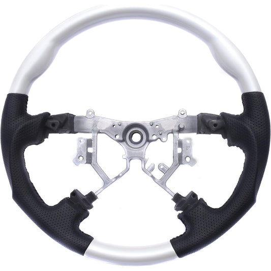 LANBO Steering Toyota Hiace 200 Series Regius Ace 4 Type Gun Grip White Pearl Crystal Shine 070 Dress Up Custom Parts Genuine Replacement LSTH200-070