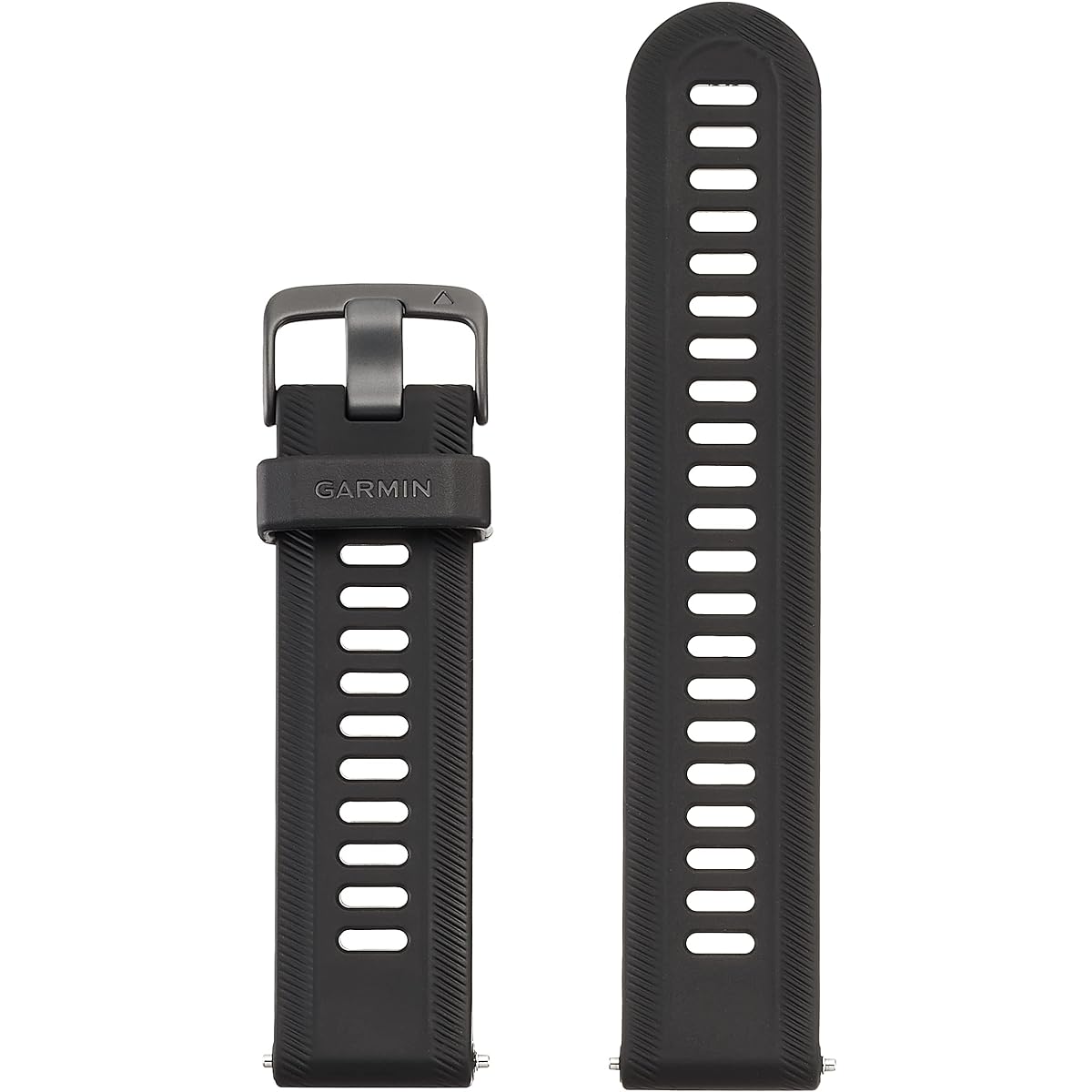 Replacement band for Garmin Forerunner 955 Black Slate [Japanese genuine product] Band size 22mm