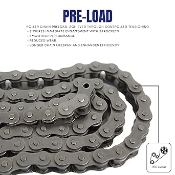 25H High durable chain 3 feet connection link with 1 scooter mini bike go -kart