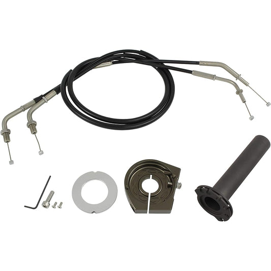 POSH Motorcycle Supplies Sleeve Slim Line High Throttle Kit Titanium ZEPHYR400 | ZEPHYR400χ | ZEPHYR750 | ZEPHYR1100 | ZRX400 | ZRX1100II | ZRX1200R/S | ZZR1100(D) 031567-T1