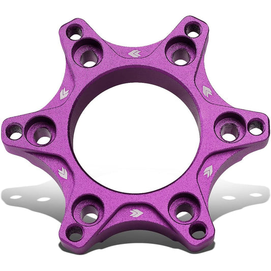 NRG Innovations SRK-LOTH-PP Purple Gaming Steering Wheel Hub Adapter Logitech G923 G920 G27 Compatible 6 x 70mm Bolt pattern