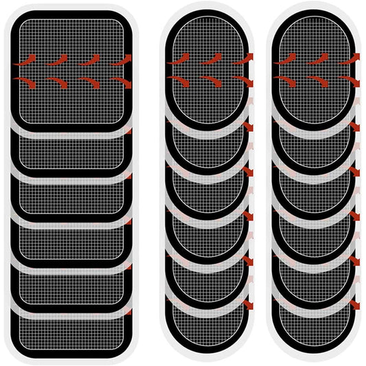 Coomatec EMS compatible replacement pads Applicable replacement pads large capacity 3 pieces * 6 sets (6 pieces for front + 12 pieces for side)