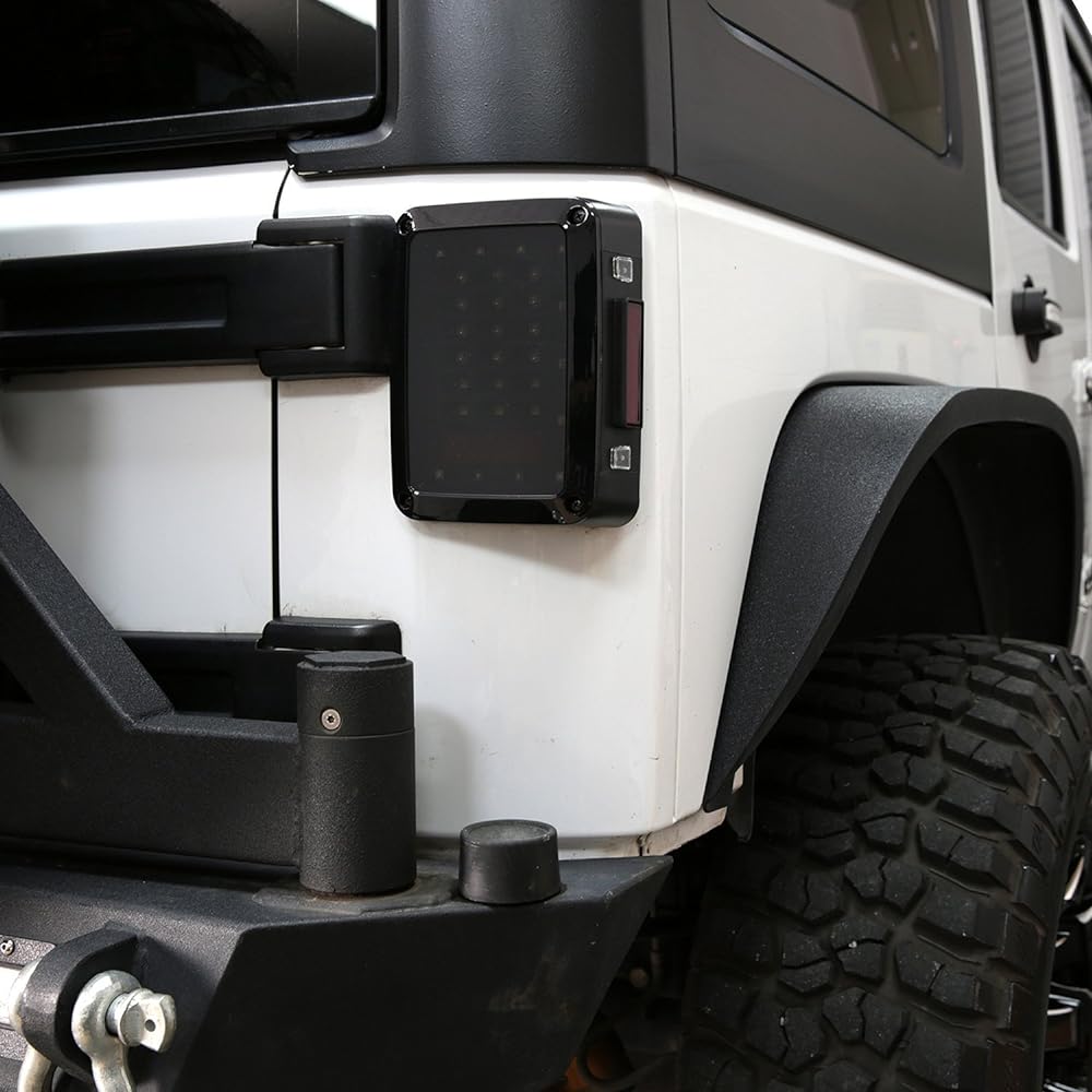 HOKE ROAD Smoke JK taillight exchange parts brake light & with blinker for JK 2007-2018