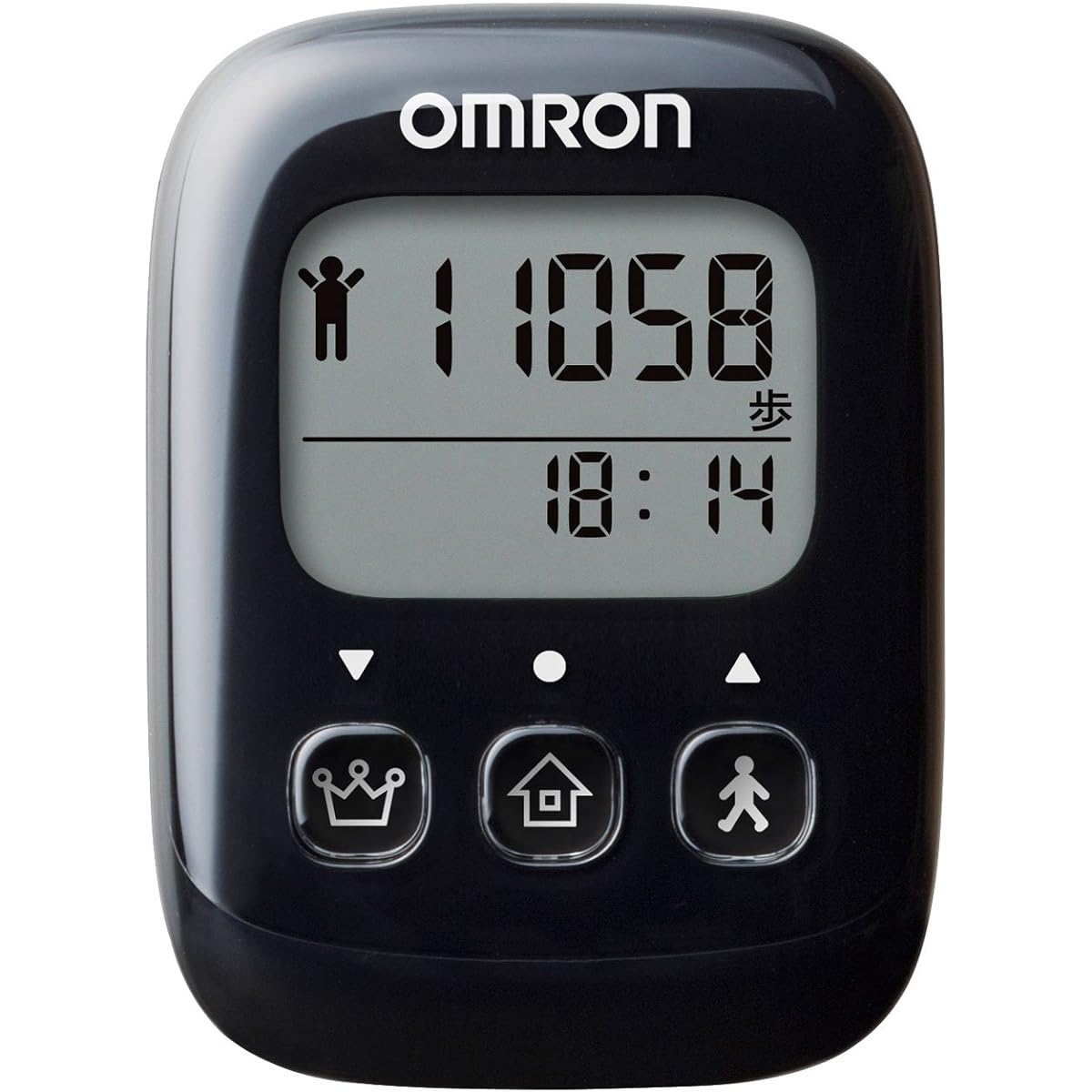 OMRON Pedometer WellnessLink Black HJ-326F-BK