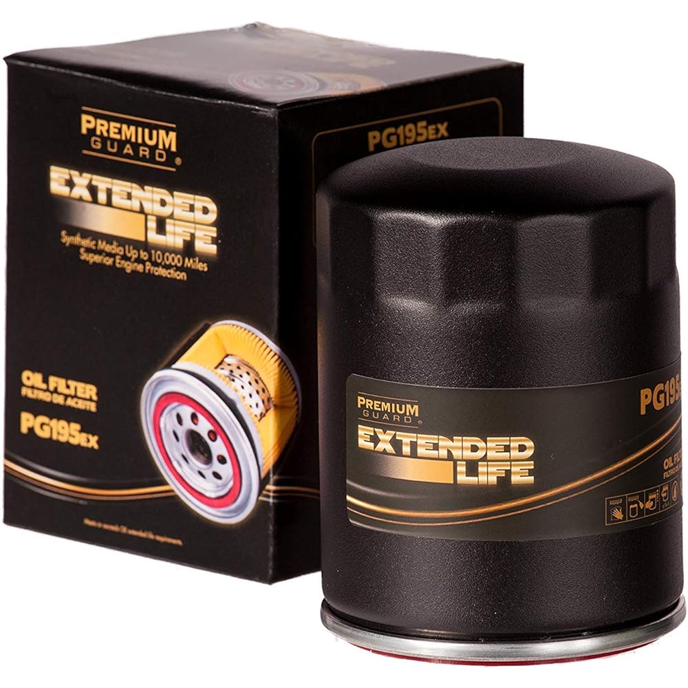 PG PG195EX EXTENDEDED LIFE Oil Filter | 2015-1958 Ford Jeep Mazda Dodge Mercury Lincoln Jaguar Mitsubishi Chrysler International PlyMOUTH (6 packs)