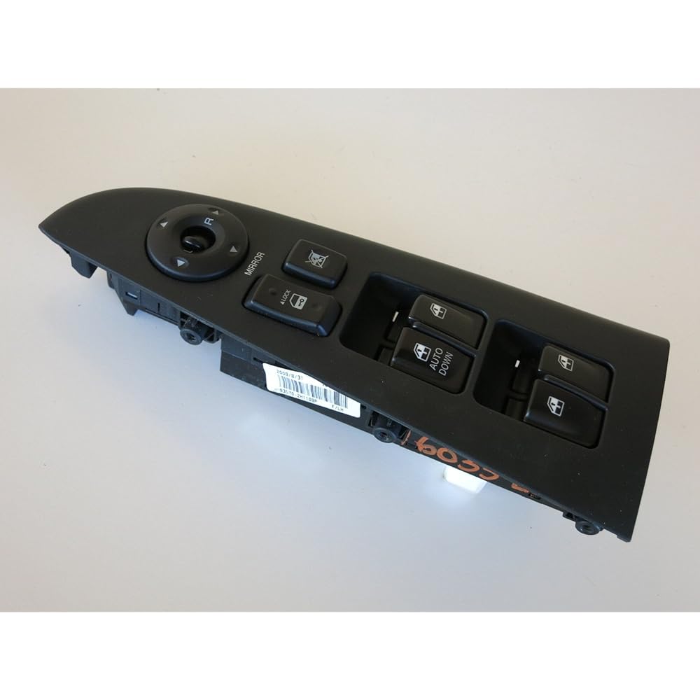 Genuine HYUNDAI 93570-2H110-7U Power window main switch semester.